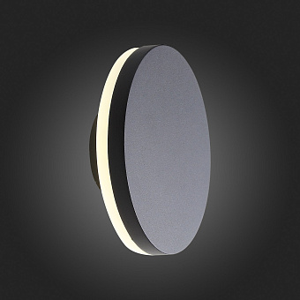 Светильник архитектурный ST Luce CONTARIO SL087.401.01 12Вт IP20 LED чёрный кварцевый