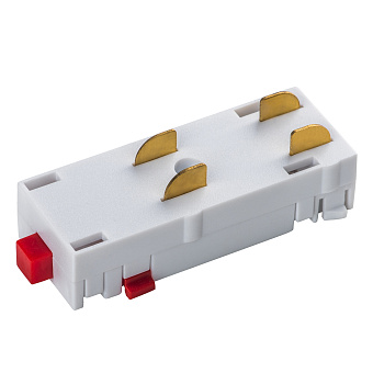 Коннектор Lightstar 505106 белый для однофазного трека