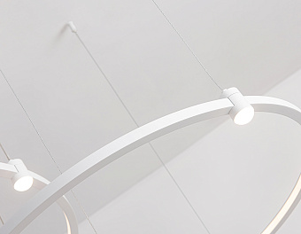 Люстра подвесная Ambrella COMFORT LineTech FL5533 90Вт 12 лампочек LED