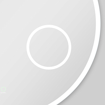 Зеркало Azario AZ-Z-006ALM 80х80см с подсветкой