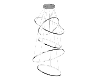 Люстра подвесная KINK Light Амия 09475-5A,02 150Вт 5 лампочек LED