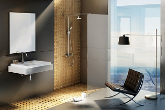 Угловое ограждение RAVAK Walk-In GW9WD0C00Z1 200х110см стекло прозрачное