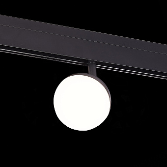 Магнитный трековый светильник ST Luce PIBOLE ST358.436.07 7Вт LED чёрный