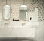 Керамическая мозаика Atlas Concord Италия Marvel Shine A4WV Statuario Supremo Platino Hex Shiny 29х25,4см 0,437кв.м.