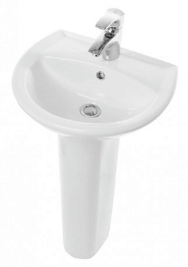 Раковина подвесная SANITA LUXE Аттика ATC55SAWB01 55х47,1см