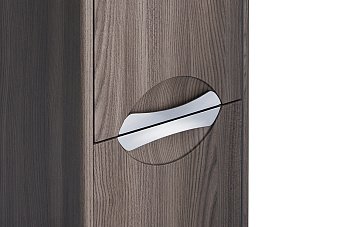 Пенал подвесной Акватон Сильва 1A215603SIW5R 31х32х150см дуб макиато