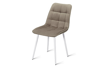 Кухонный стул AERO 47х65х87см велюр/сталь Latte