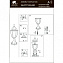 Светильник ландшафтный Arte Lamp PEGASUS A3151FN-1BN 60Вт IP54 E27 золотой/чёрный