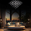 Люстра подвесная Loft It Mira 10259/1200 Silver Asfour 135Вт 1 лампочек LED