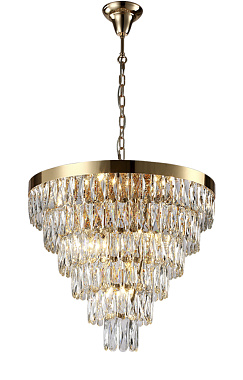 Люстра подвесная CRYSTAL LUX ABIGAIL ABIGAIL SP-PL15 D620 GOLD/TRANSPARENT 900Вт 15 лампочек E14