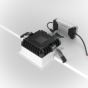 Светильник точечный встраиваемый Maytoni Okno DL054-18W3K-W 18Вт LED