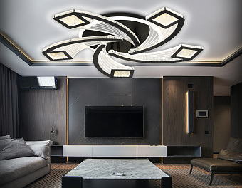 Люстра потолочная Ambrella ACRYLICA Original FA4478 90Вт 5 лампочек LED