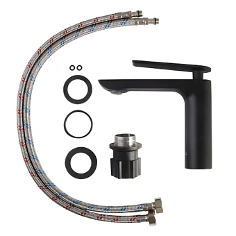 Смеситель для раковины Maxonor PL1095-7 чёрный