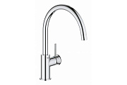 Смеситель для кухни GROHE BauClassic 31535001 высокий излив хром