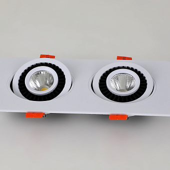 Светильник точечный встраиваемый Favourite Cardine 2417-2U 10Вт LED