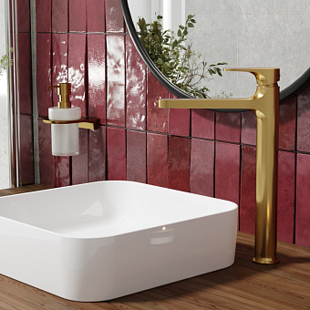 Смеситель для раковины WASSERKRAFT Havel 3600 3603H золотой