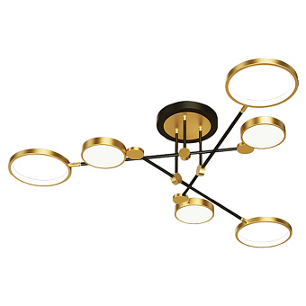 Люстра потолочная Lussole GILBERT LSP-8433 60Вт 6 лампочек LED