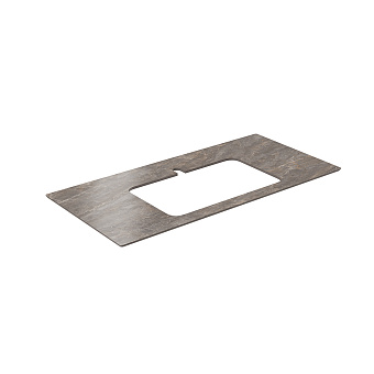 Столешница KERAMA MARAZZI Plaza PL2.VT280.100 Керамогранит 100х48см Парнас пепельный лаппатированный
