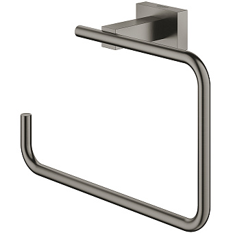 Полотенцедержатель GROHE Essentials Cube 40510AL1 Тёмный графит матовый 18,6см