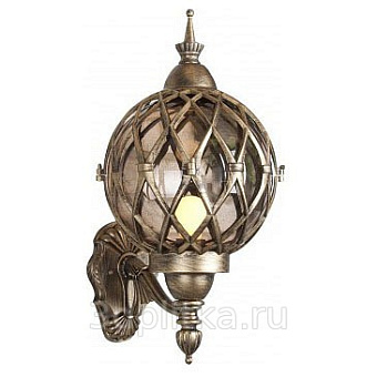 Светильник ландшафтный Elektrostandard Sirius a025302 Sirius U 60Вт IP44 E27 золото/чёрный