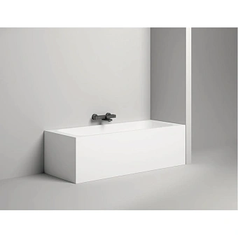 Ванна каменная SALINI ORLANDO 102112GRH S-Sense глянцевая 180х80см встраиваемая