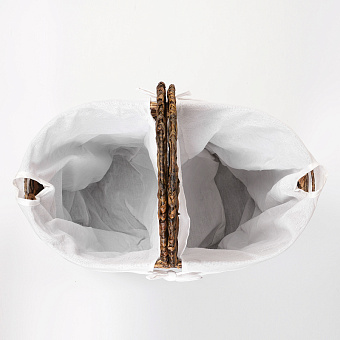 Корзина для белья WASSERKRAFT Dill WB-611-L коричневый 87,1л