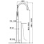 Смеситель для ванны Cisal Slim SM01420021 хром