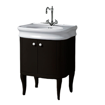 Тумба под раковину напольная SIMAS Lante LAM70 nero 47х59х75см