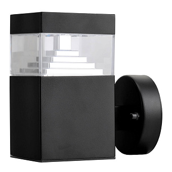 Светильник фасадный Lightstar Raggio 377617 6Вт IP55 LED чёрный