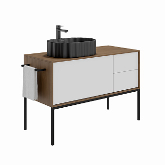 Раковина накладная KERAMA MARAZZI Artbasin CC.wb.50.BLK.M 50х36см
