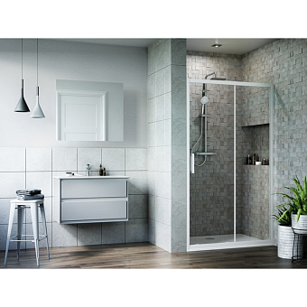 Душевая дверь IDEAL STANDARD CONNECT 2 K968401 195х120см стекло прозрачное