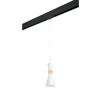 Трековый светильник Lightstar Dumo PRO816016 40Вт E14 белый для однофазного трека