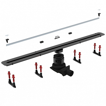 Щелевой душевой трап Pestan Confluo Slim Line 950 104,8х11,6см горизонтальный сток