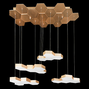 Светильник подвесной Lightstar Favo 750261 80Вт LED