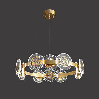 Светильник подвесной ImperiumLOFT Leticia 197772-23 40Вт LED
