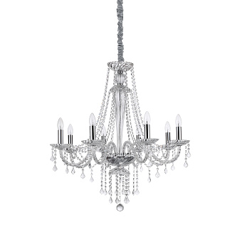 Люстра подвесная IDEAL LUX AMADEUS 168777 40Вт 8 лампочек E14