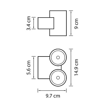 Светильник архитектурный Lightstar Paro 352694 24Вт IP65 LED серый