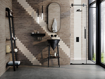 Раковина встраиваемая сверху KERAMA MARAZZI Cono CO.wbi.44-BLK.M 44х44см