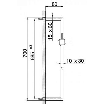 Душевой комплект Cisal Shower DS01209040 чёрный (матовый)