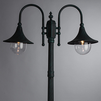 Светильник ландшафтный Arte Lamp MALAGA A1086PA-2BG 75Вт IP44 E27 СТАРАЯ МЕДЬ