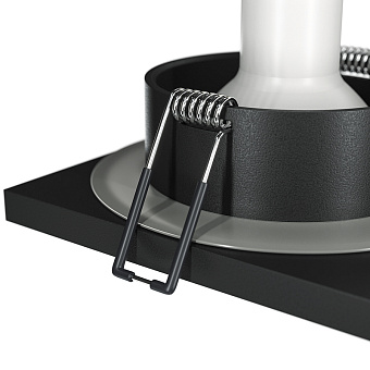 Светильник точечный встраиваемый Maytoni Stark DL083-01-GU10-SQ-B 50Вт GU10