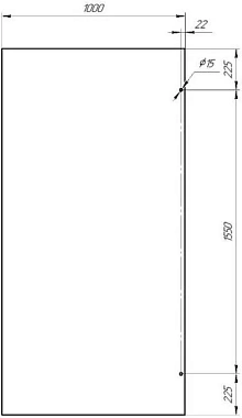 Перегородка для душа RADOMIR Walk-in 1-10-0-0-0-1890 200х100см стекло прозрачное