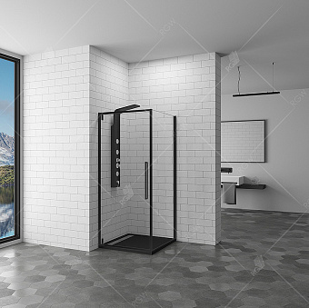 Боковая стенка душевого угла RGW 352253100-14 Z-050-3B 200х100см стекло прозрачное