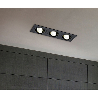 Светильник точечный встраиваемый Maytoni Atom DL024-2-03B 50Вт GU10