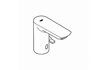 Смеситель для раковины GROHE Bau Cosmopolitan E 36451000 хром