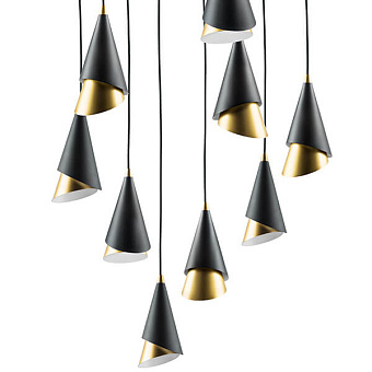 Люстра подвесная Lightstar Cone 757090 360Вт 9 лампочек E14