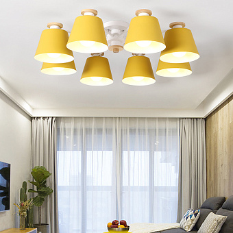 Люстра ImperiumLOFT Scad 196834-26 480Вт 8 лампочек E27