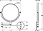 Раковина подвесная IDEAL STANDARD CONTOUR S216801 60х54,5см