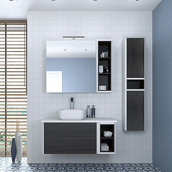 Тумба под раковину подвесная Акватон Брук 1A202001BCDF0 44х79,6х50см