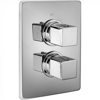 Смеситель для душа Cisal Cubic CU01810021 хром